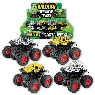 Obrázek z Auto Monster truck safari 9cm, 4dr (8) 